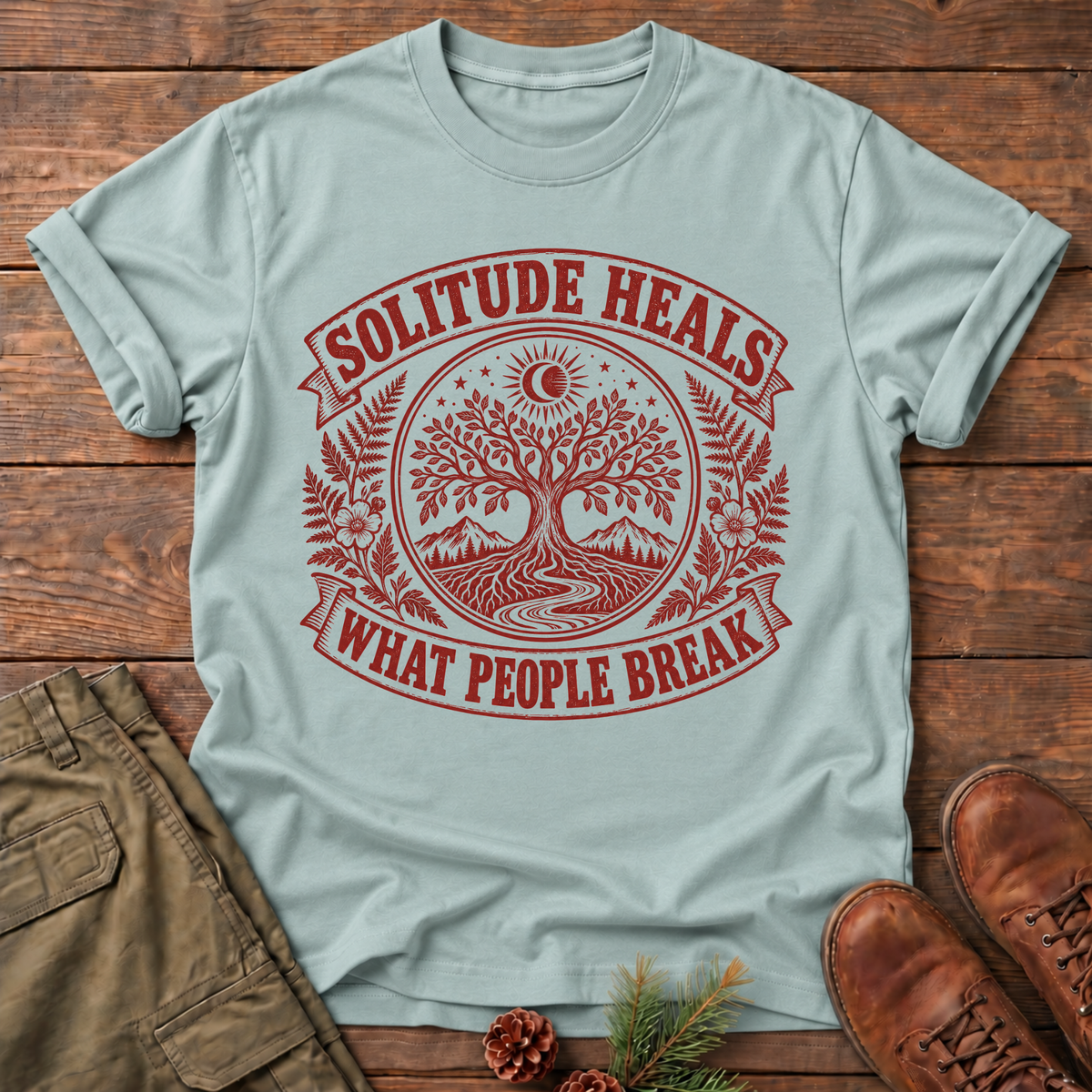 Solitude Heals T-shirt