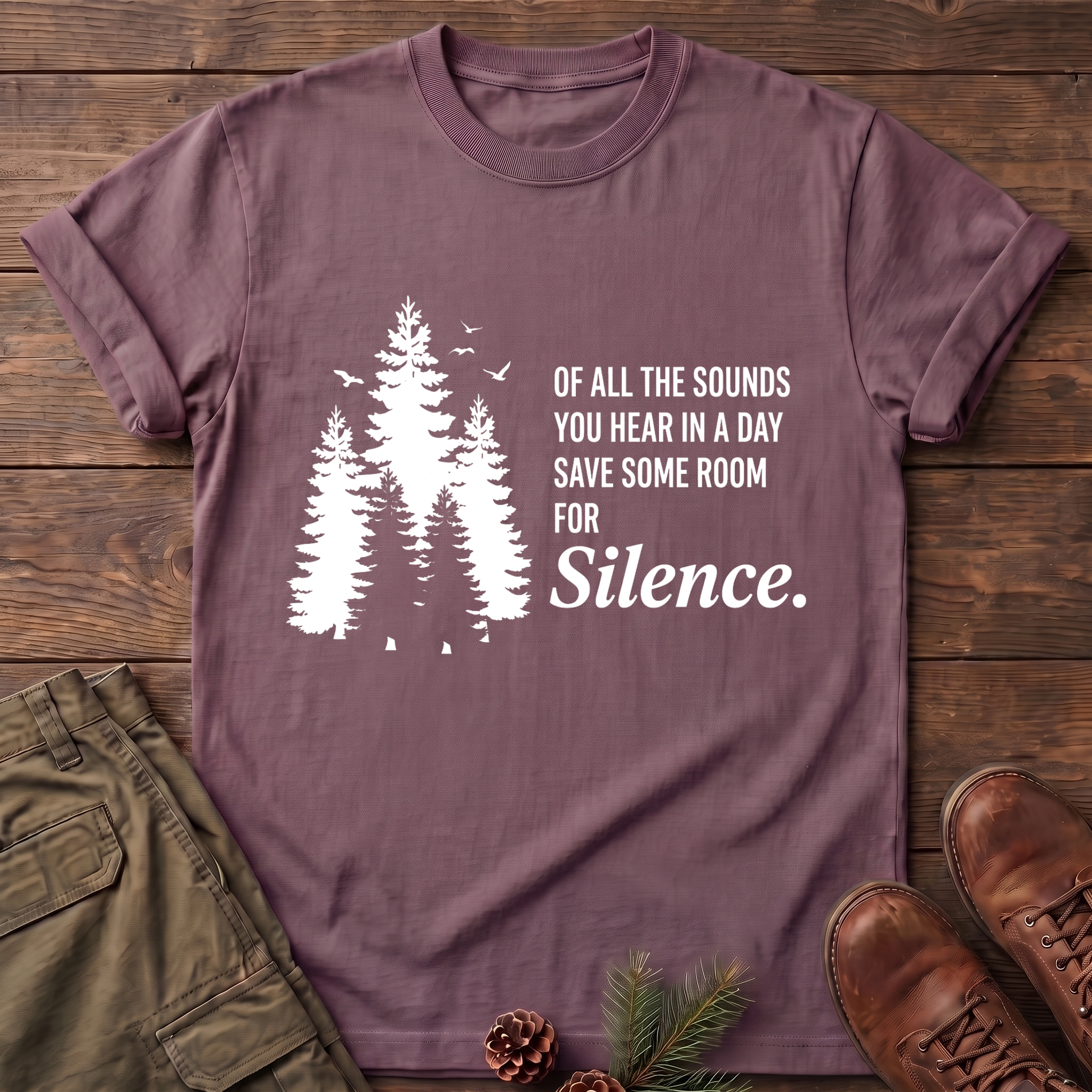 Save Some room for silence T-Shirt