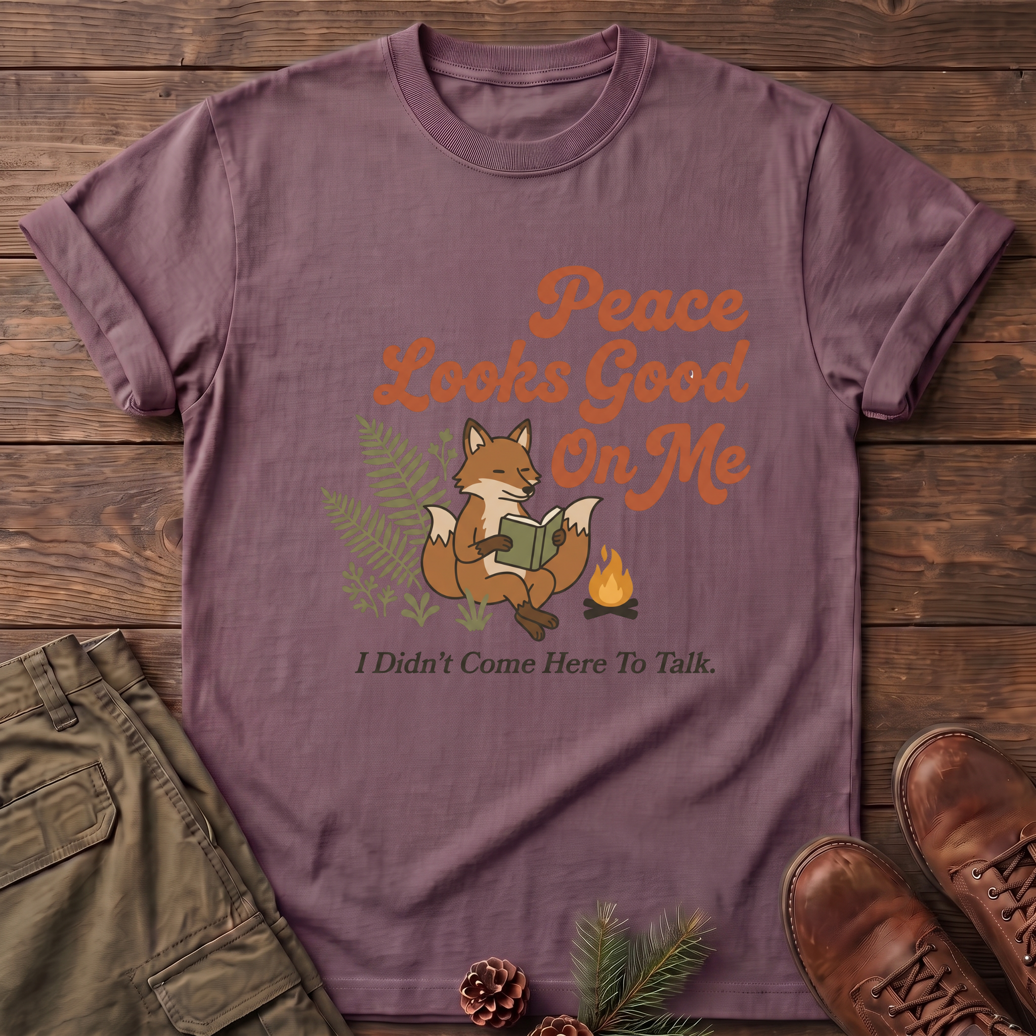 Peace looks good on me T-Shirt