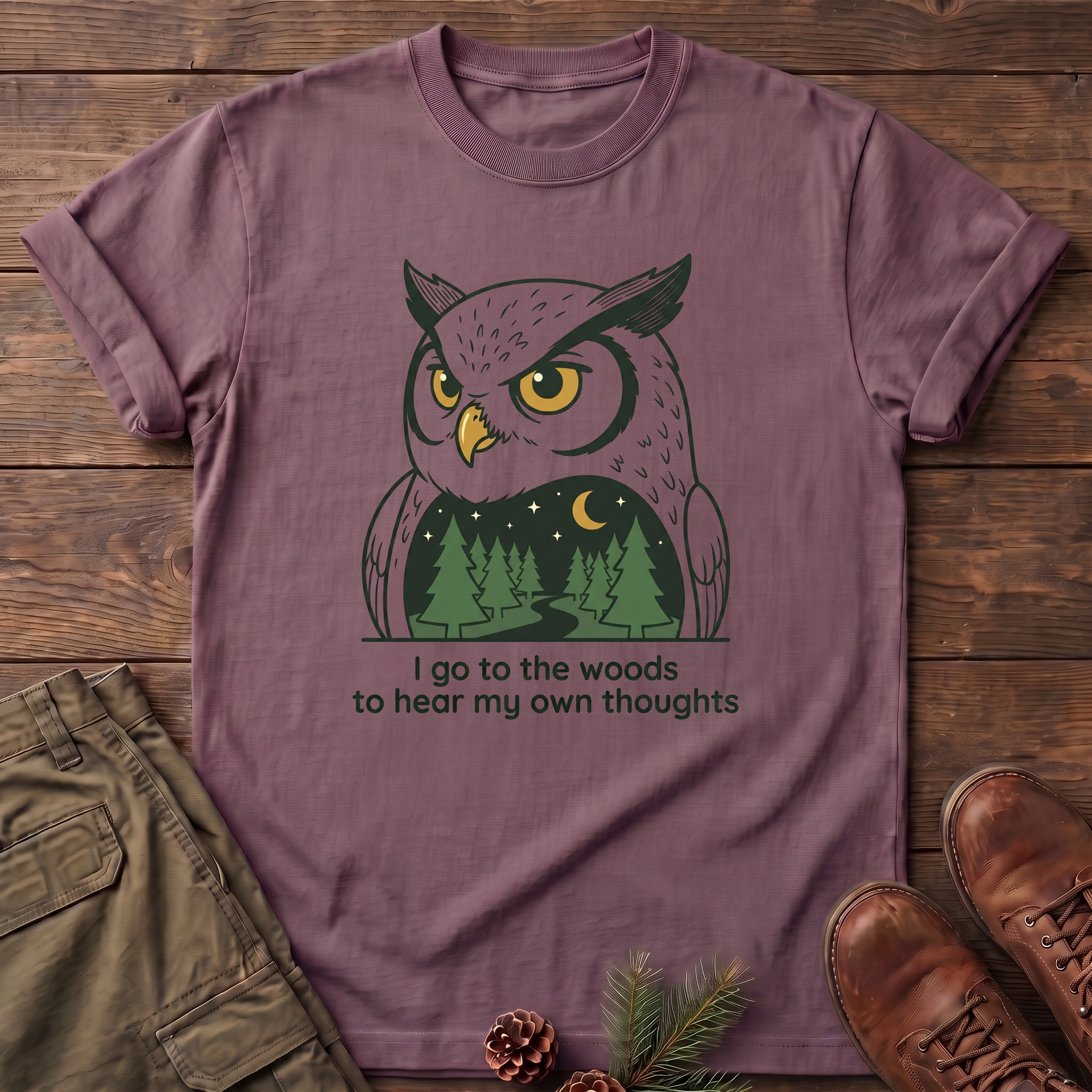 I go to the woods T-Shirt