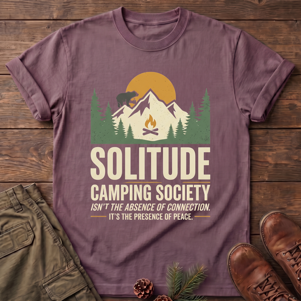 Solitude camping society T-Shirt