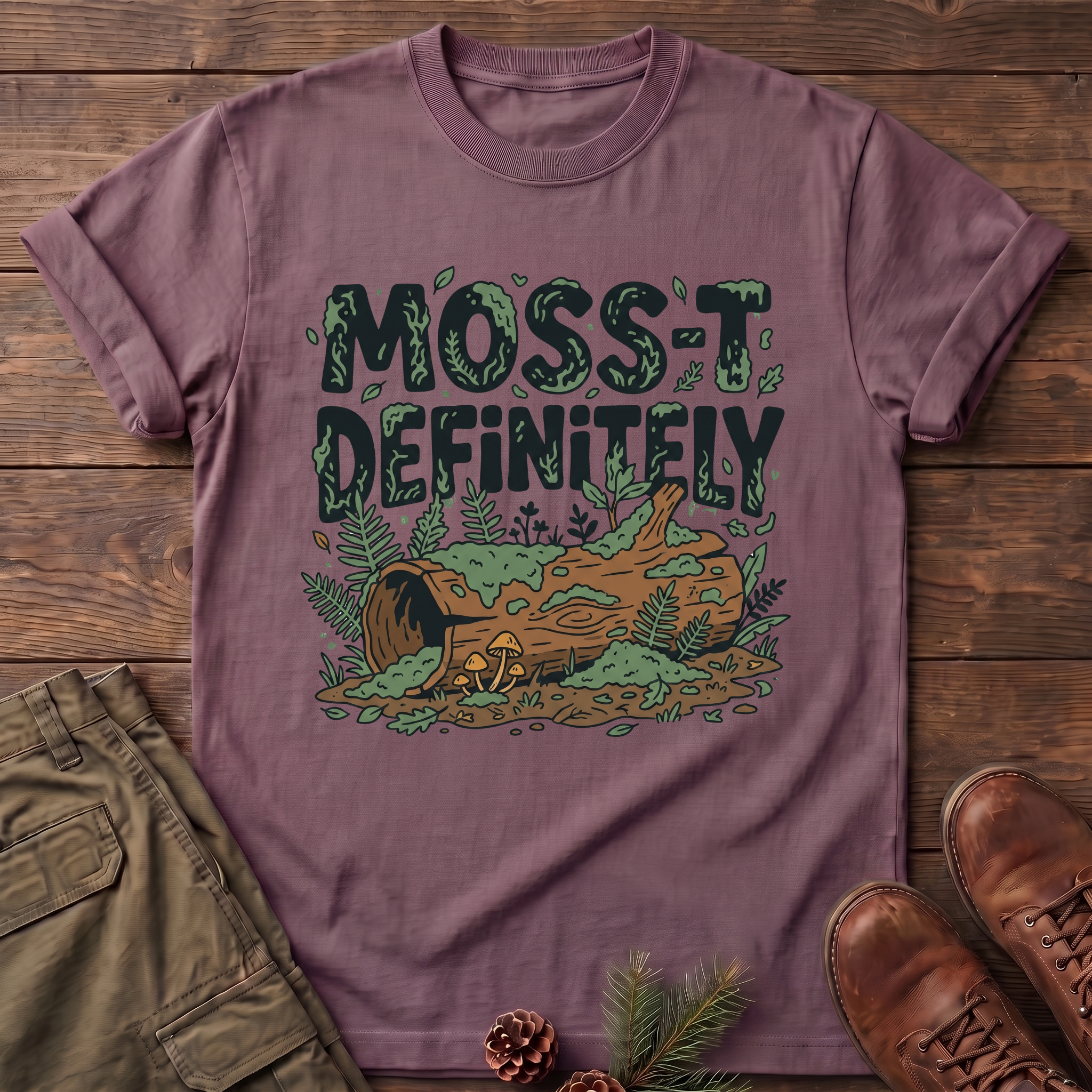 Moss-T Definitely T-Shirt