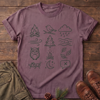 Camping emoji T-Shirt