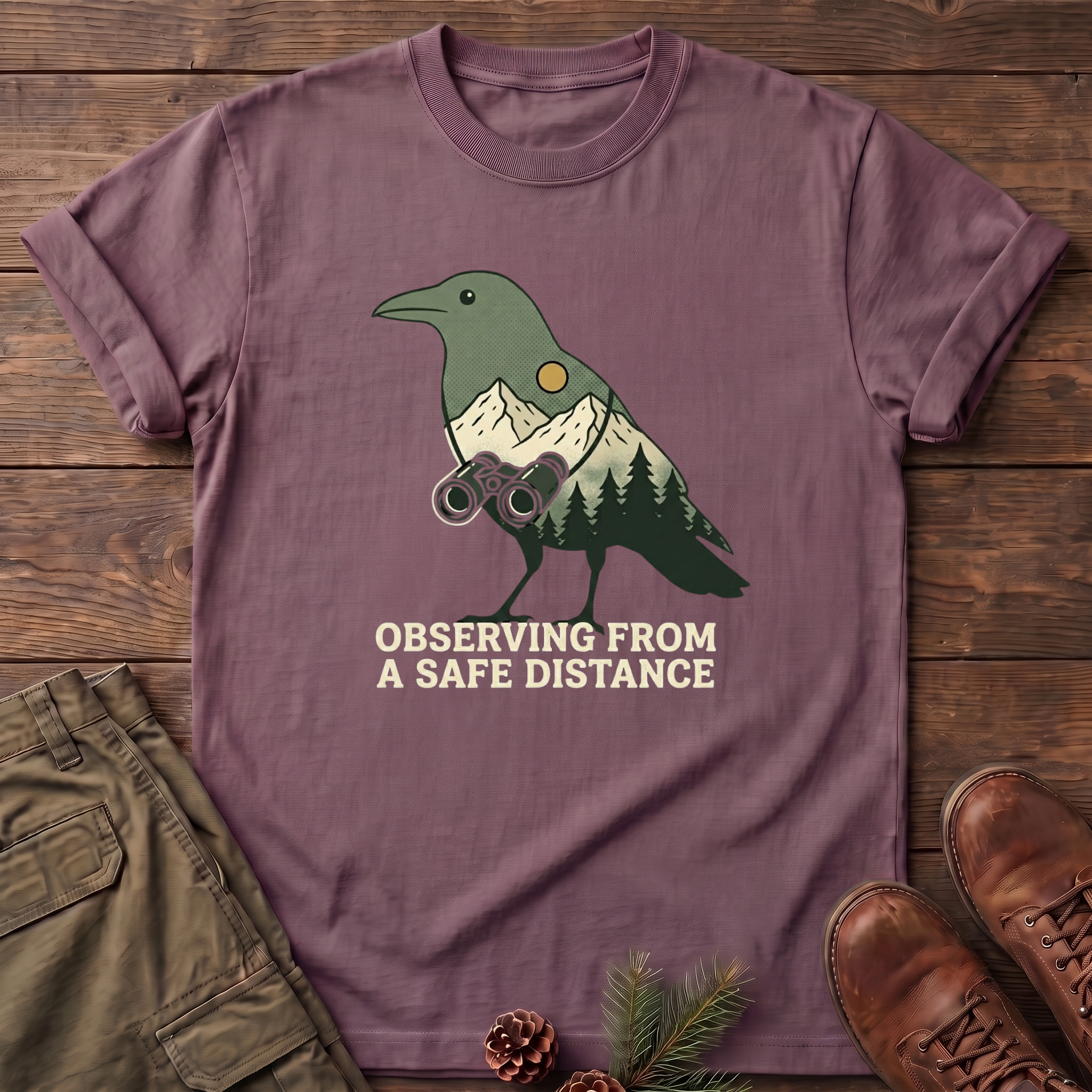 From a safe distance T-Shirt
