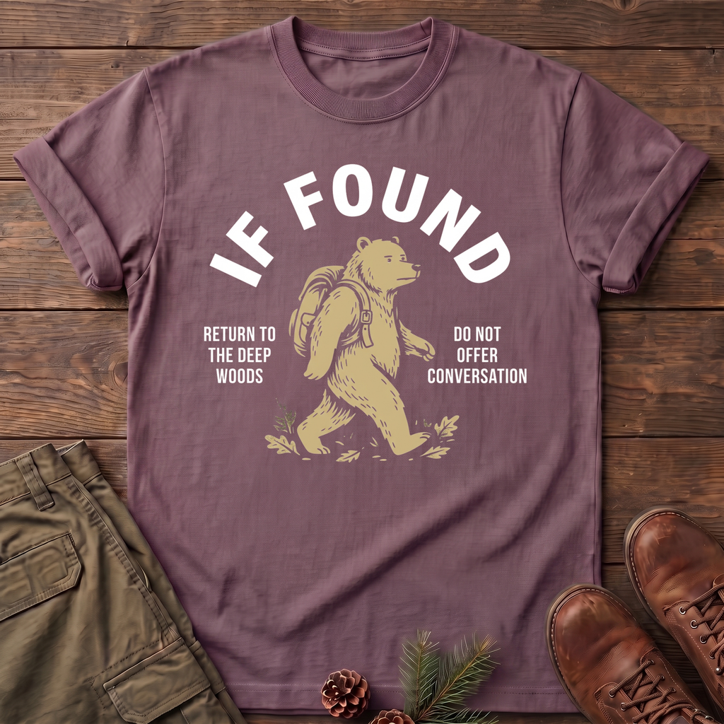 If found T-shirt