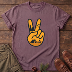 Peace Sunset Camping T-Shirt