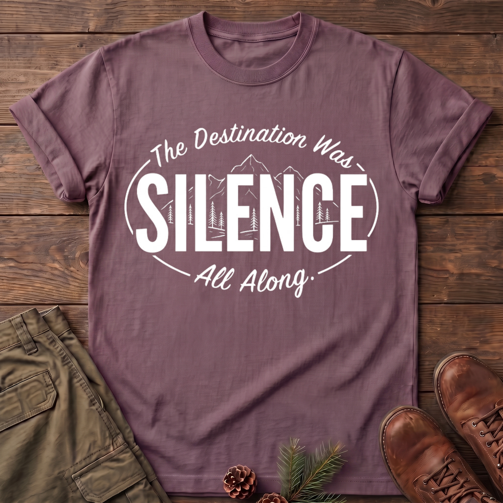 The destination was silence T-Shirt