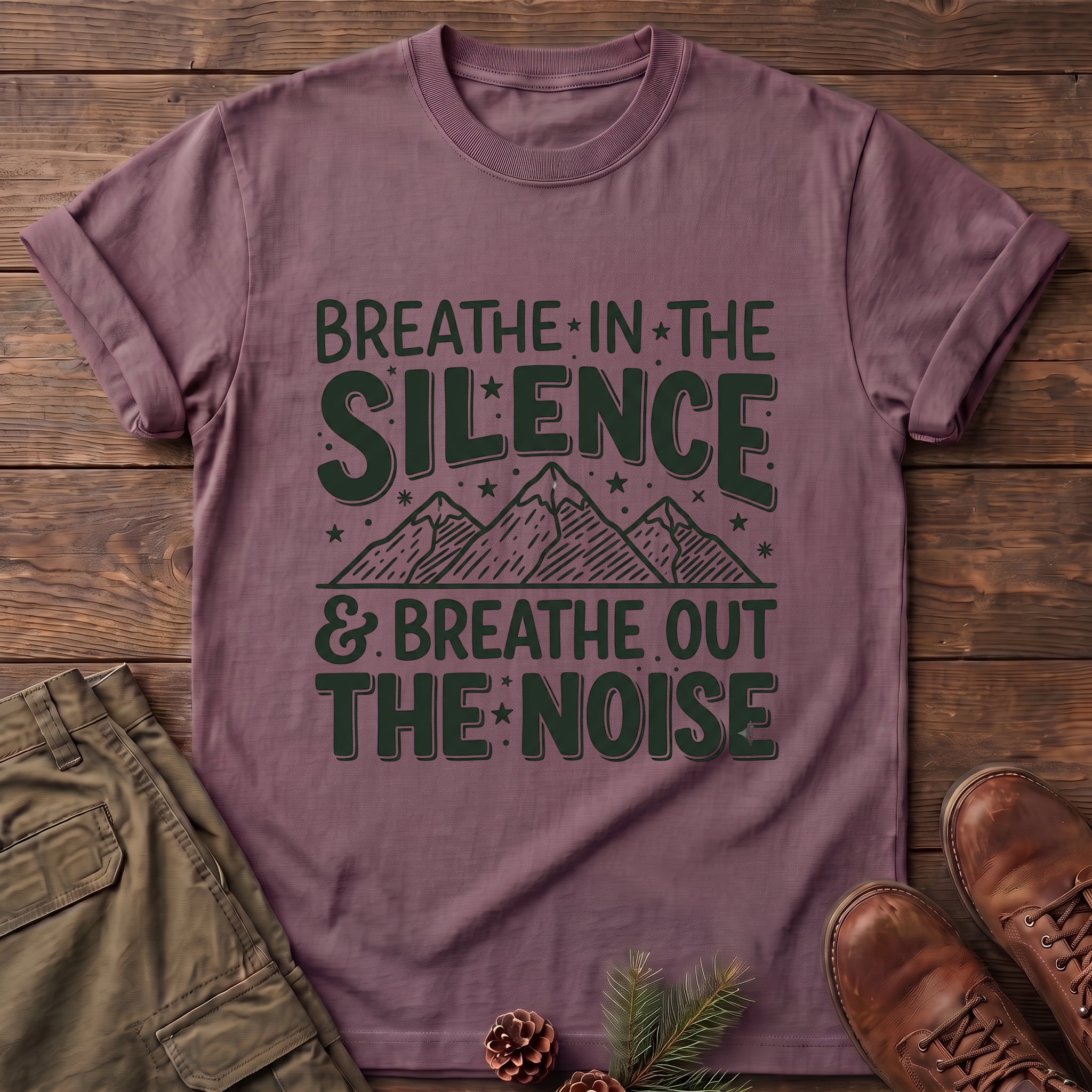 Breathe in the silence T-Shirt