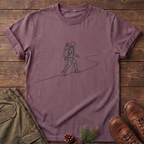 Solo Camper line art T-Shirt