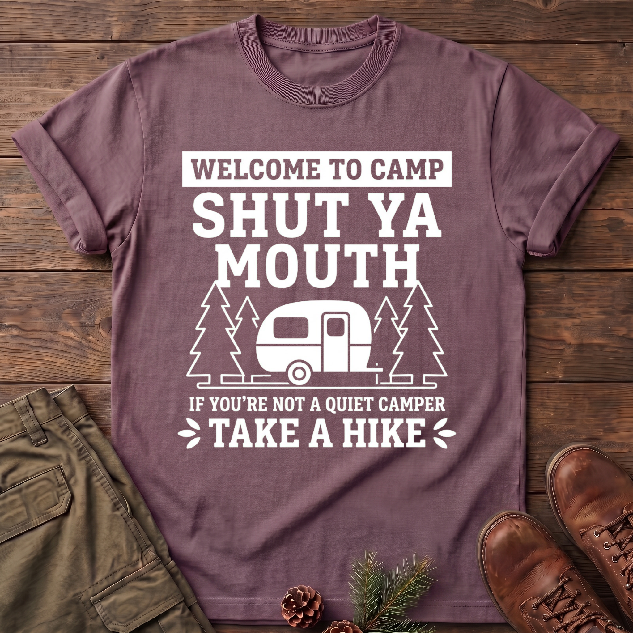Welcome to camp T-shirt