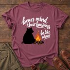 like a bear T-shirt