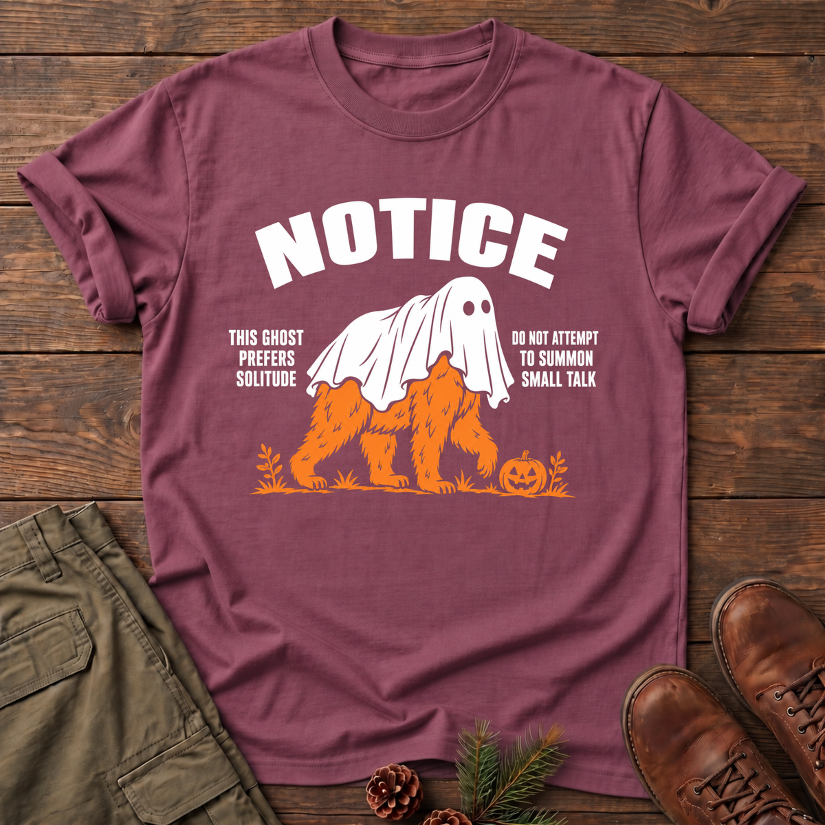 ghost bear T-shirt