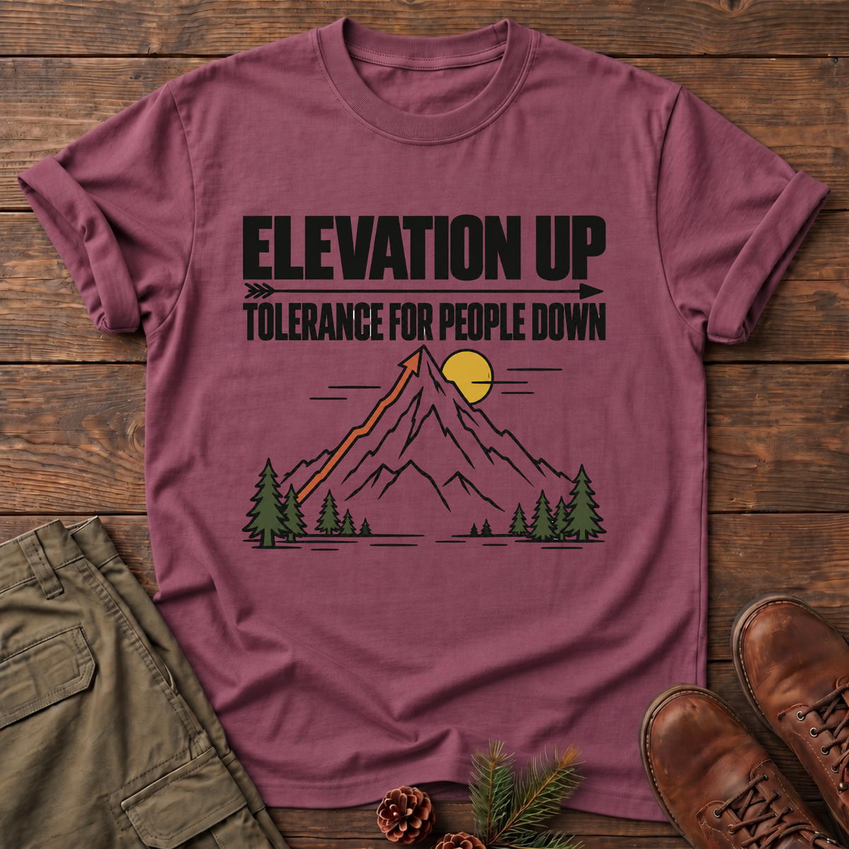 Elevation up T-shirt