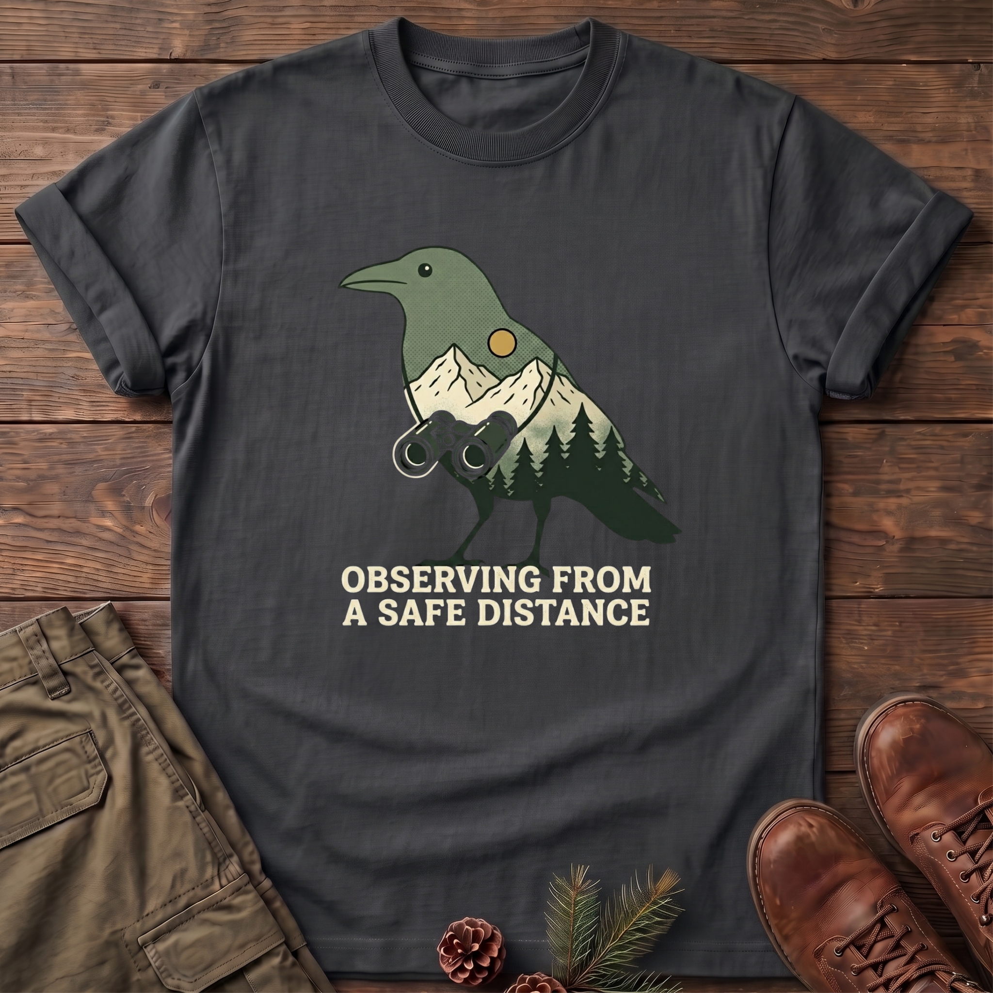 From a safe distance T-Shirt