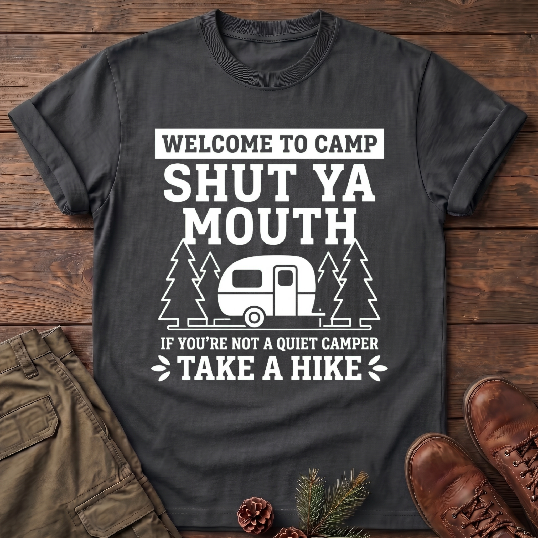 Welcome to camp T-shirt