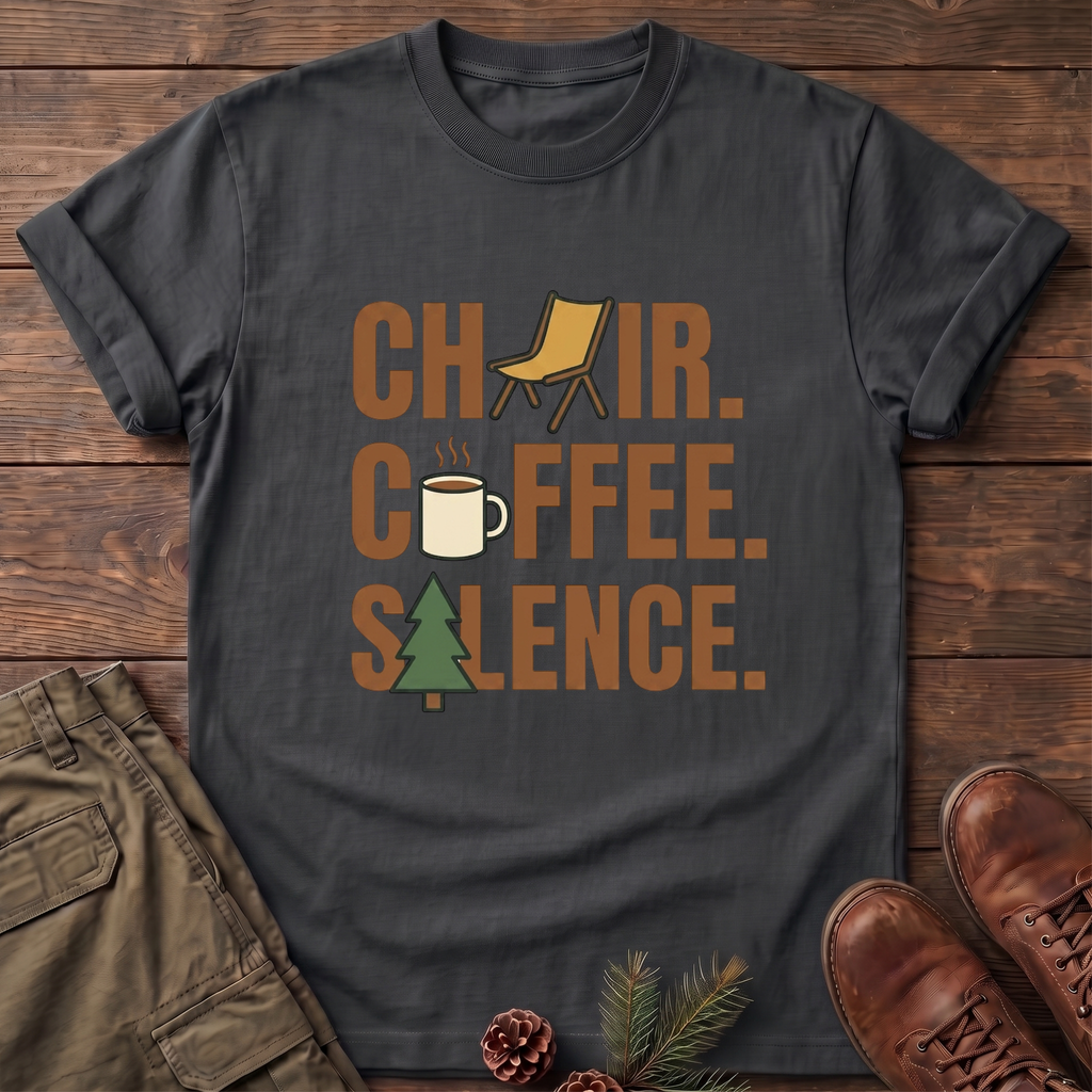 Chair Coffee Silence T-Shirt