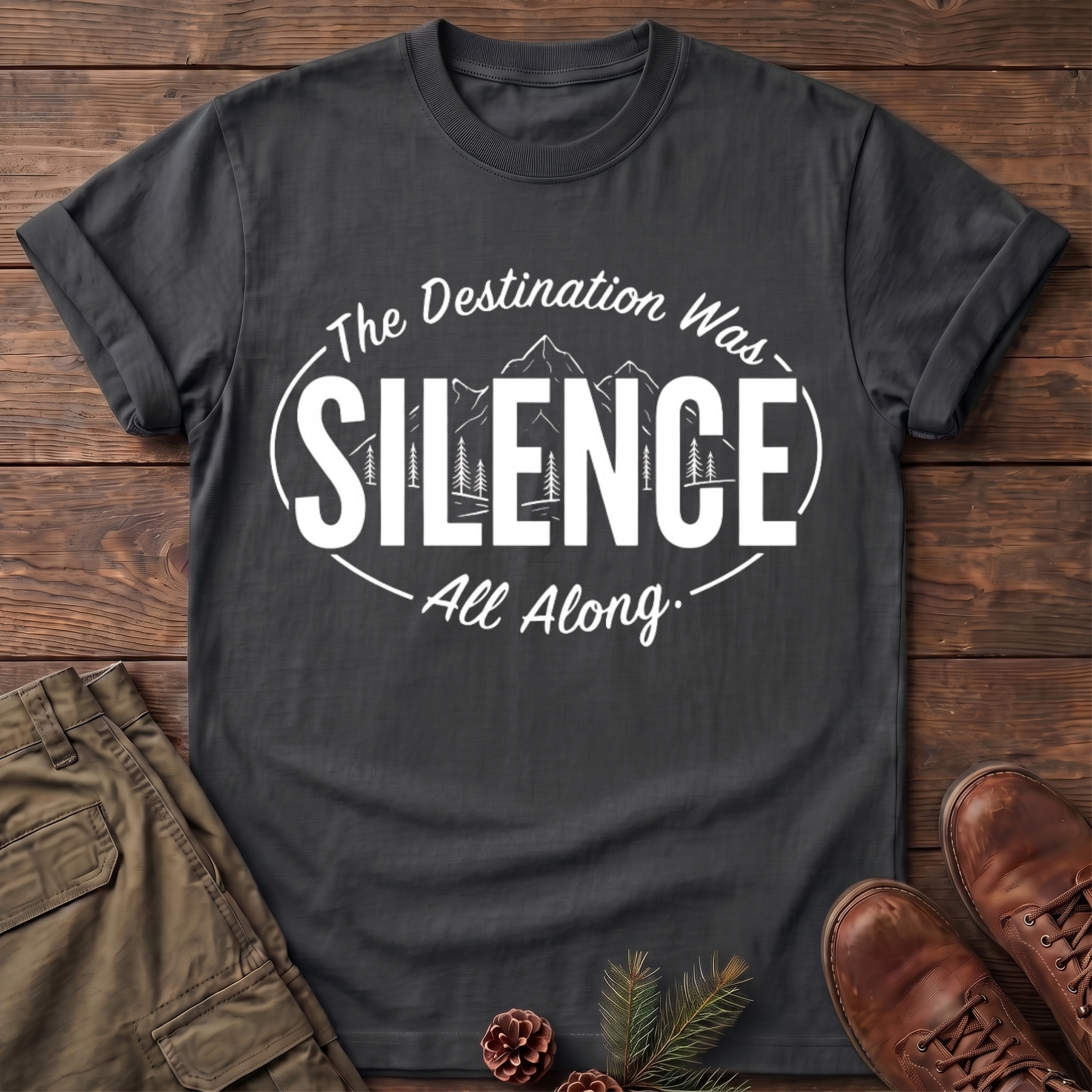 The destination was silence T-Shirt