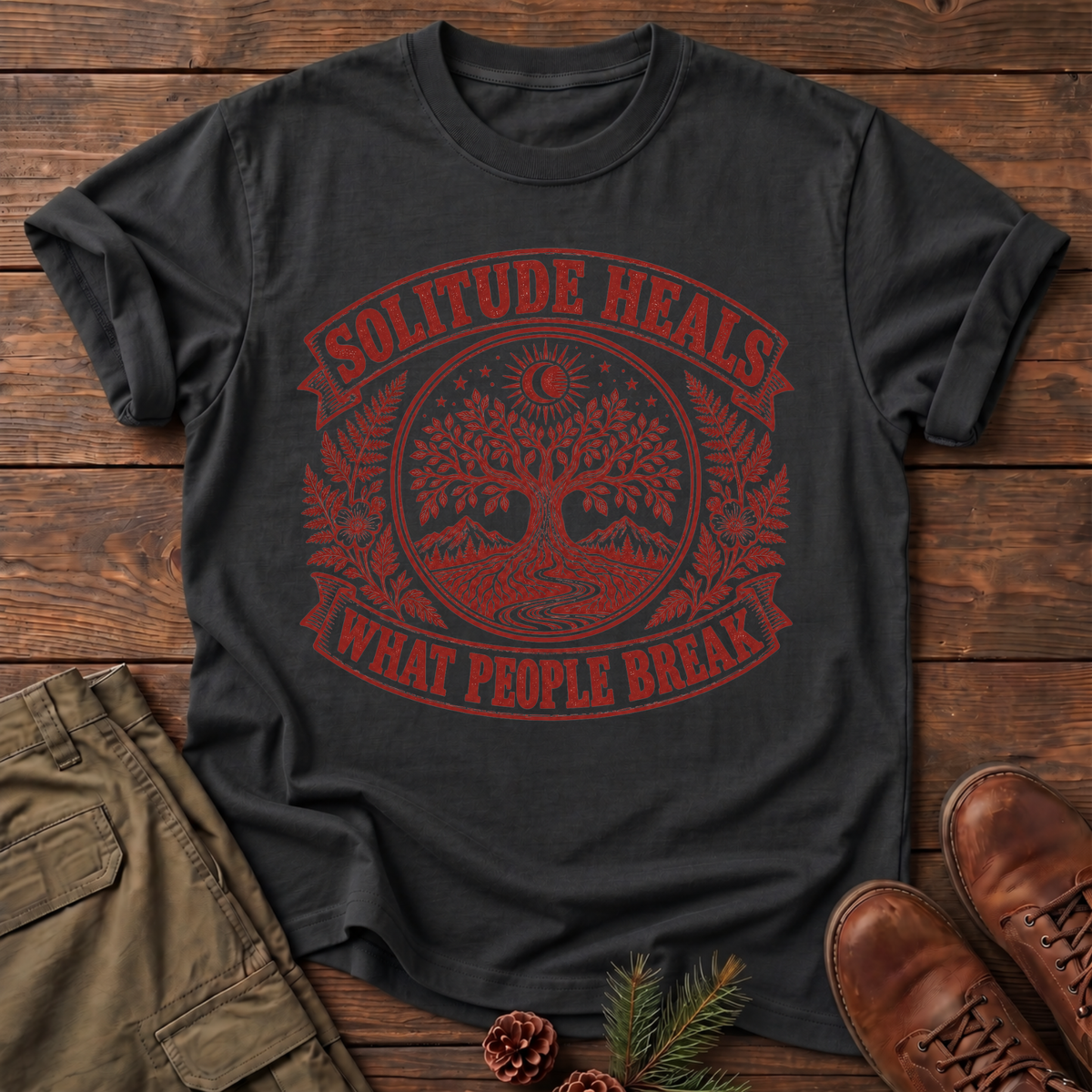 Solitude Heals T-shirt