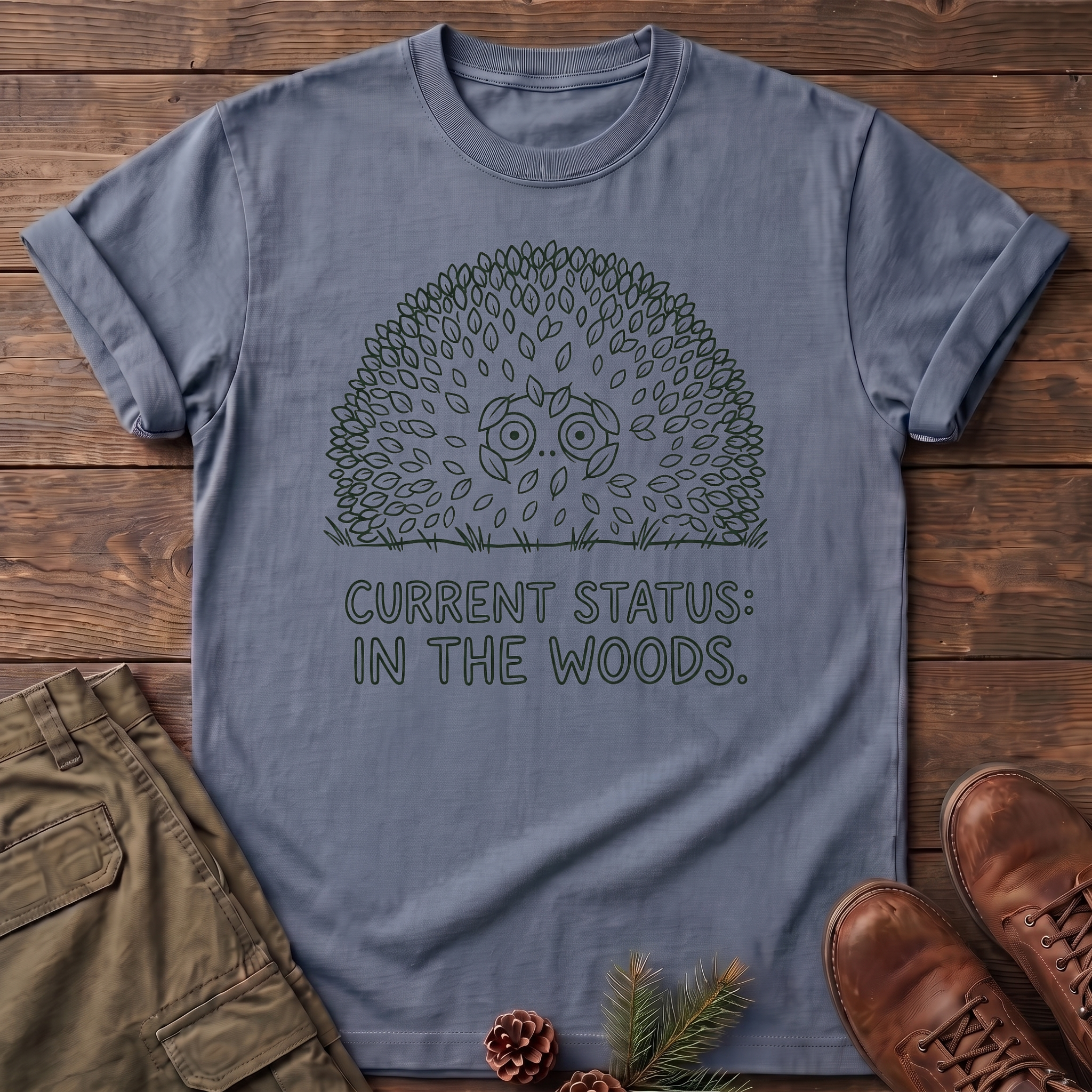 Current Status In The Woods T-Shirt