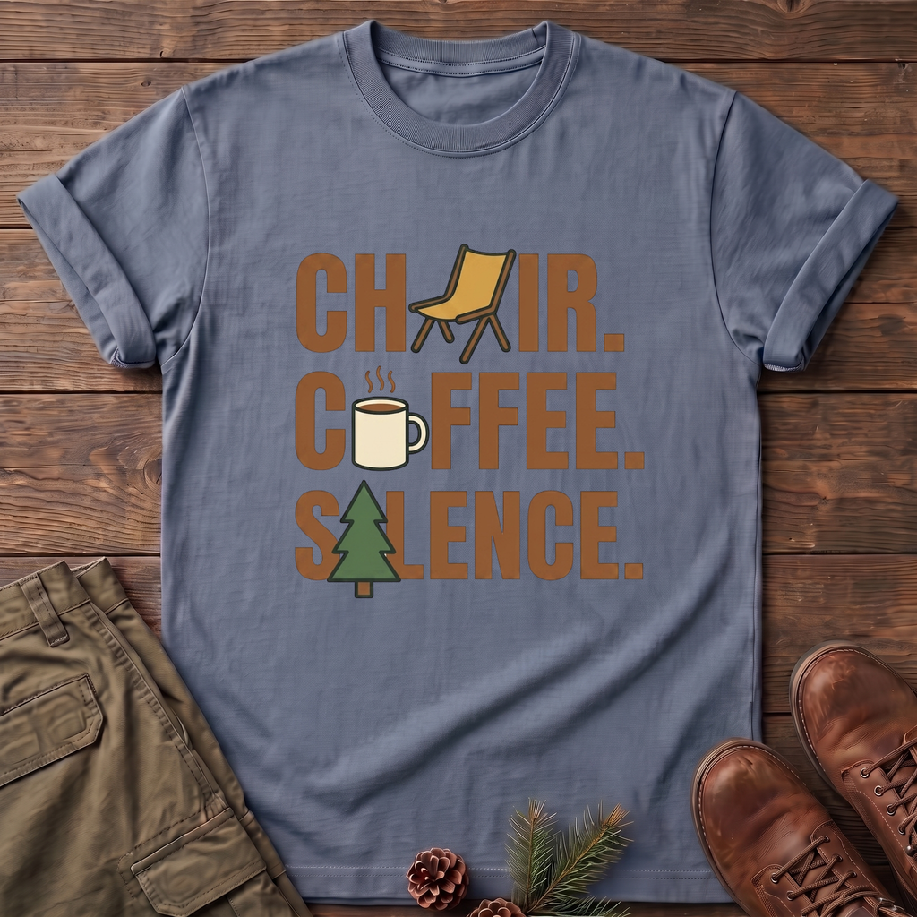 Chair Coffee Silence T-Shirt