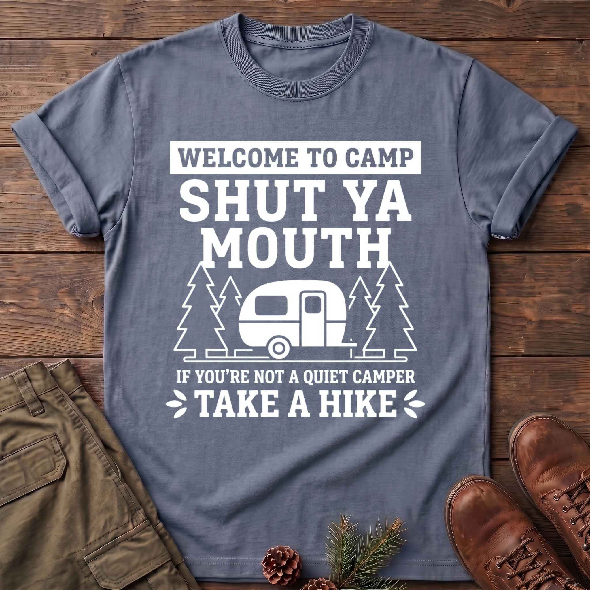 Welcome to camp T-shirt