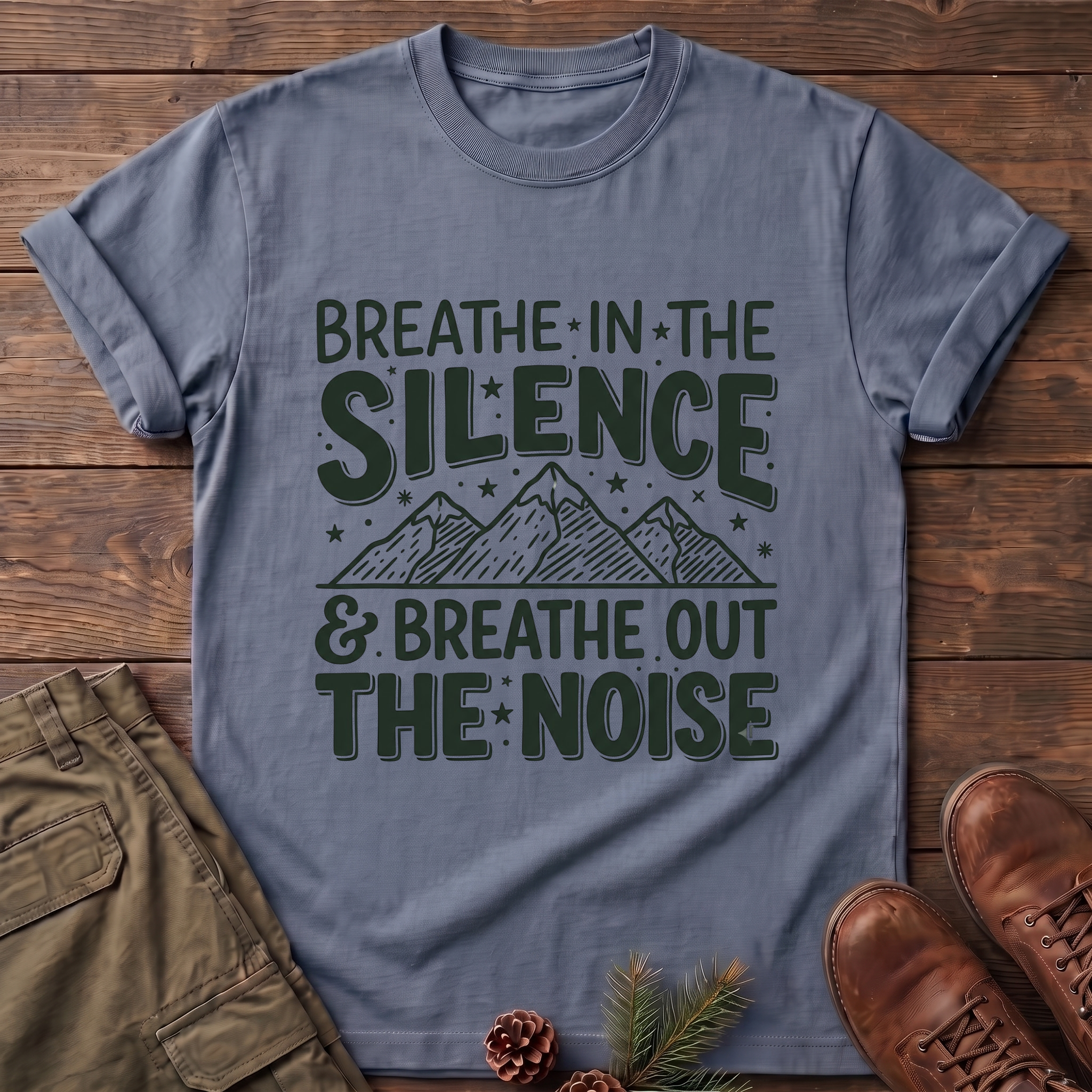 Breathe in the silence T-Shirt