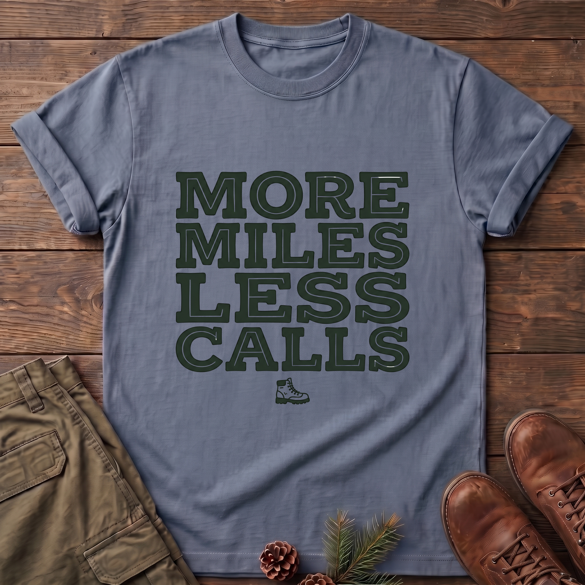 More miles less calls T-Shirt
