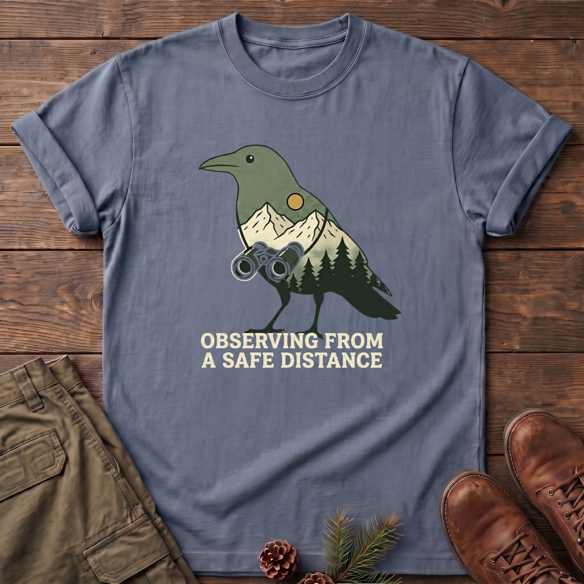 From a safe distance T-Shirt