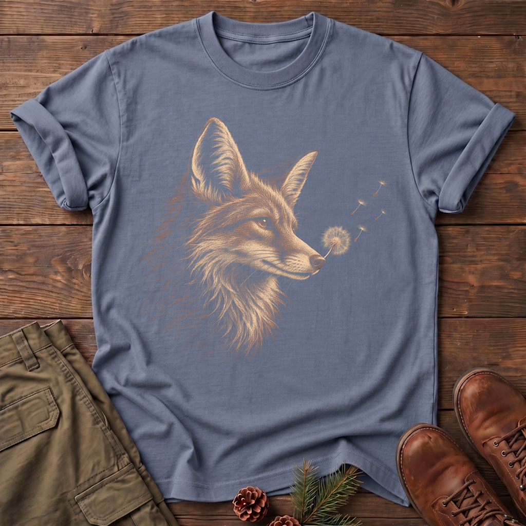 calm fox T-shirt