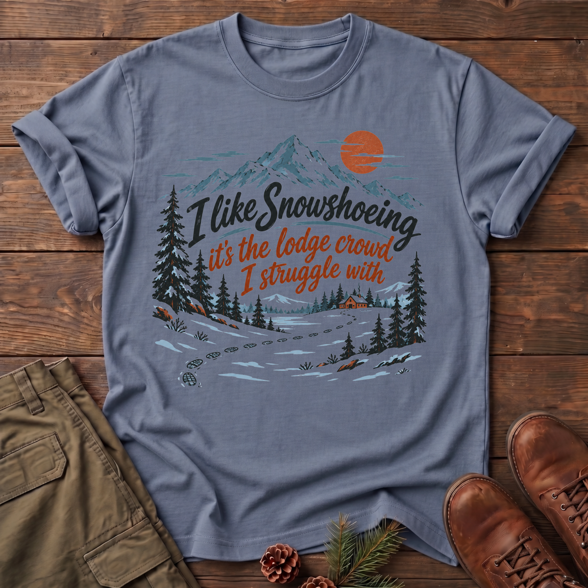 Snowshoeing T-shirt