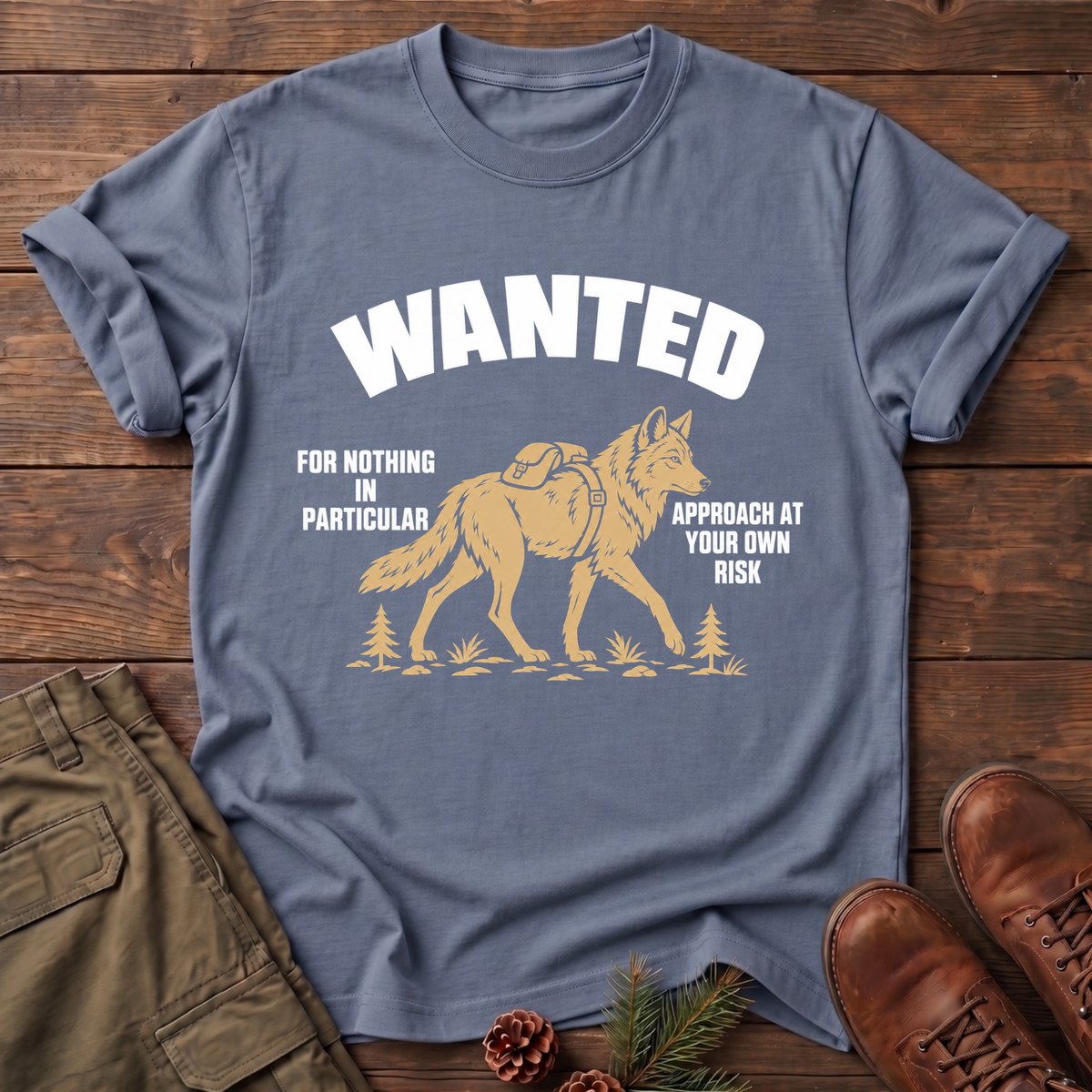 with caution T-shirt