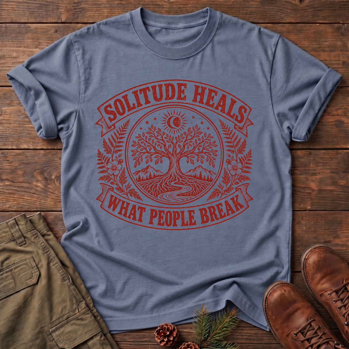 Solitude Heals T-shirt