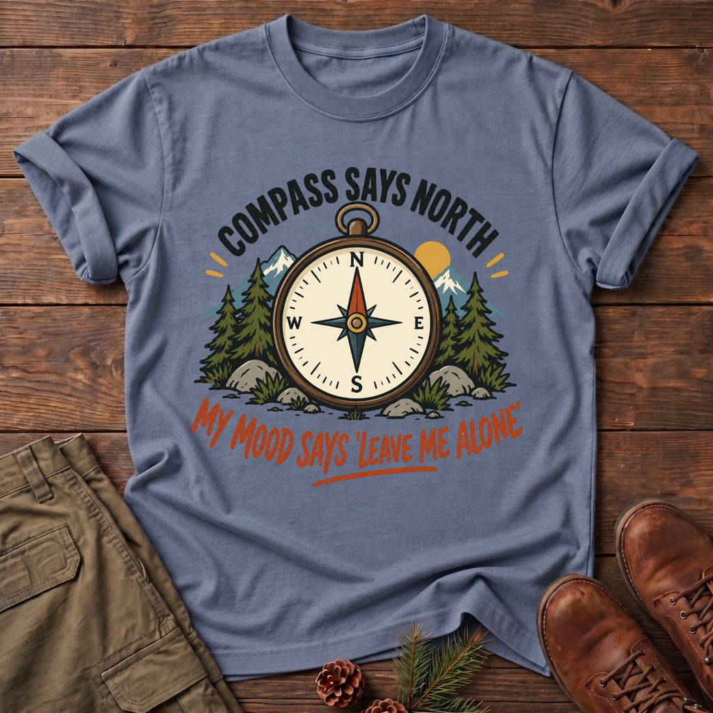 compass says T-shirt