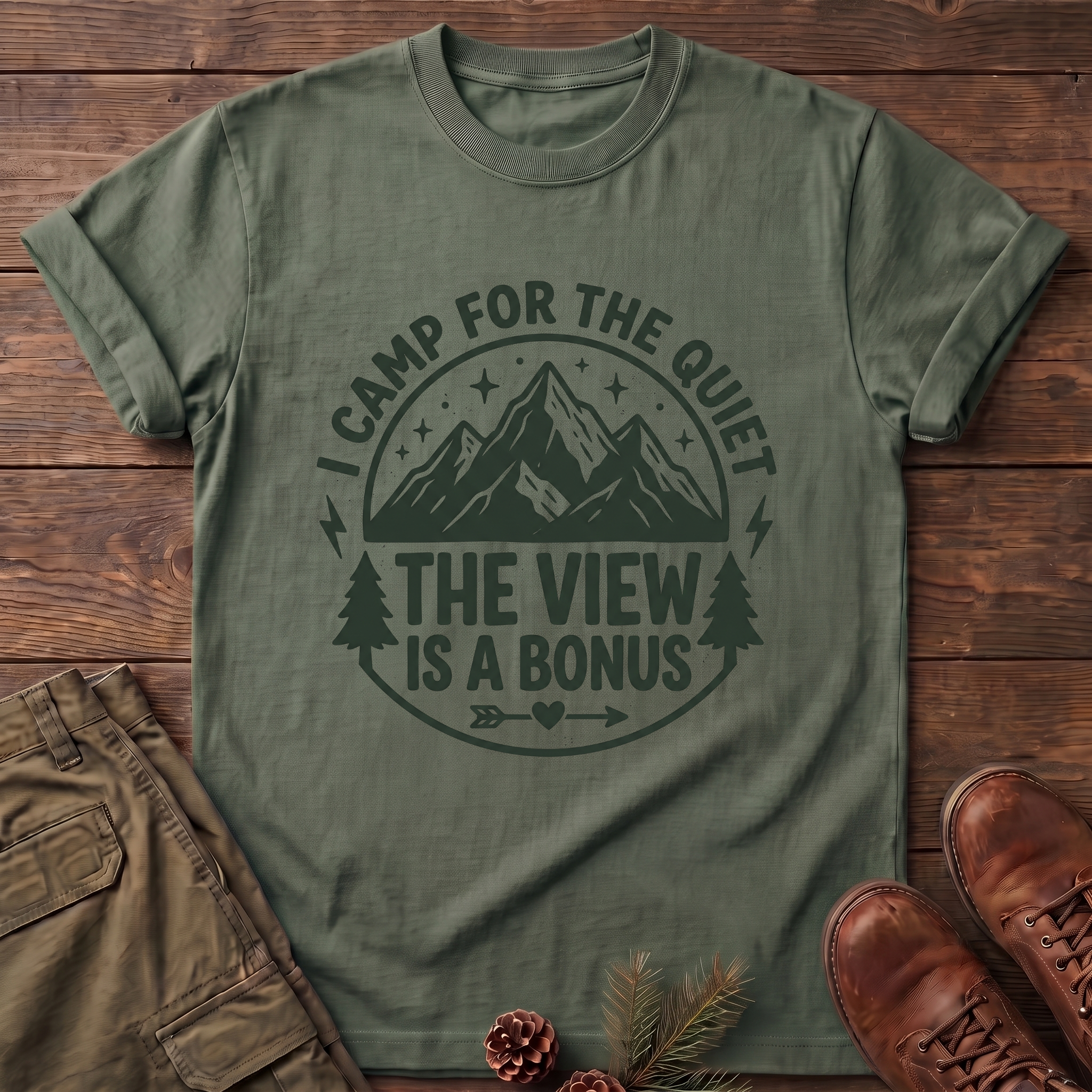 The View Is a Bonus T-Shirt