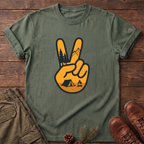Peace Sunset Camping T-Shirt