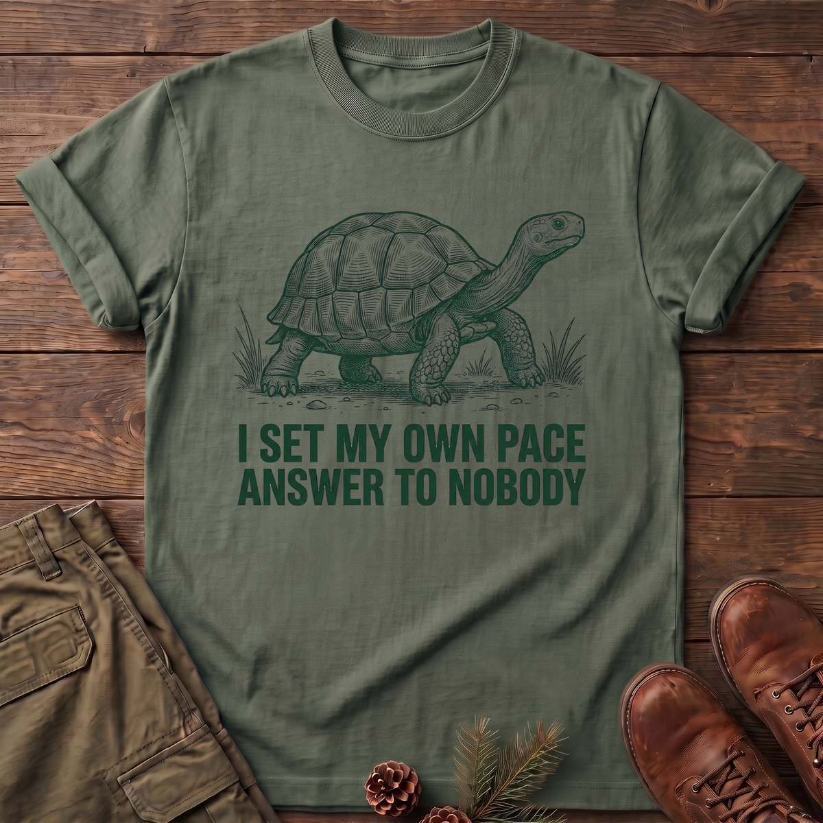 own pace T-shirt