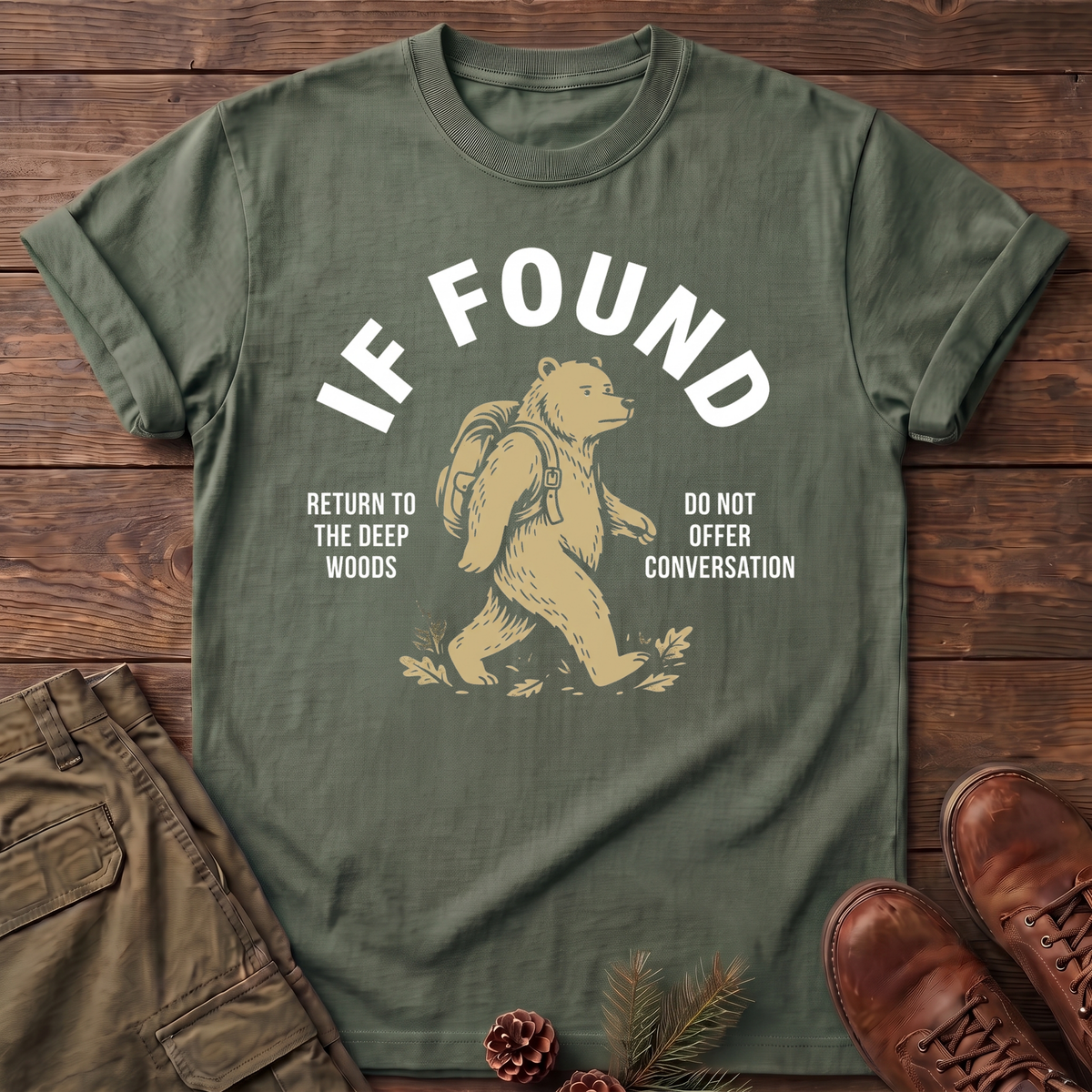 If found T-shirt