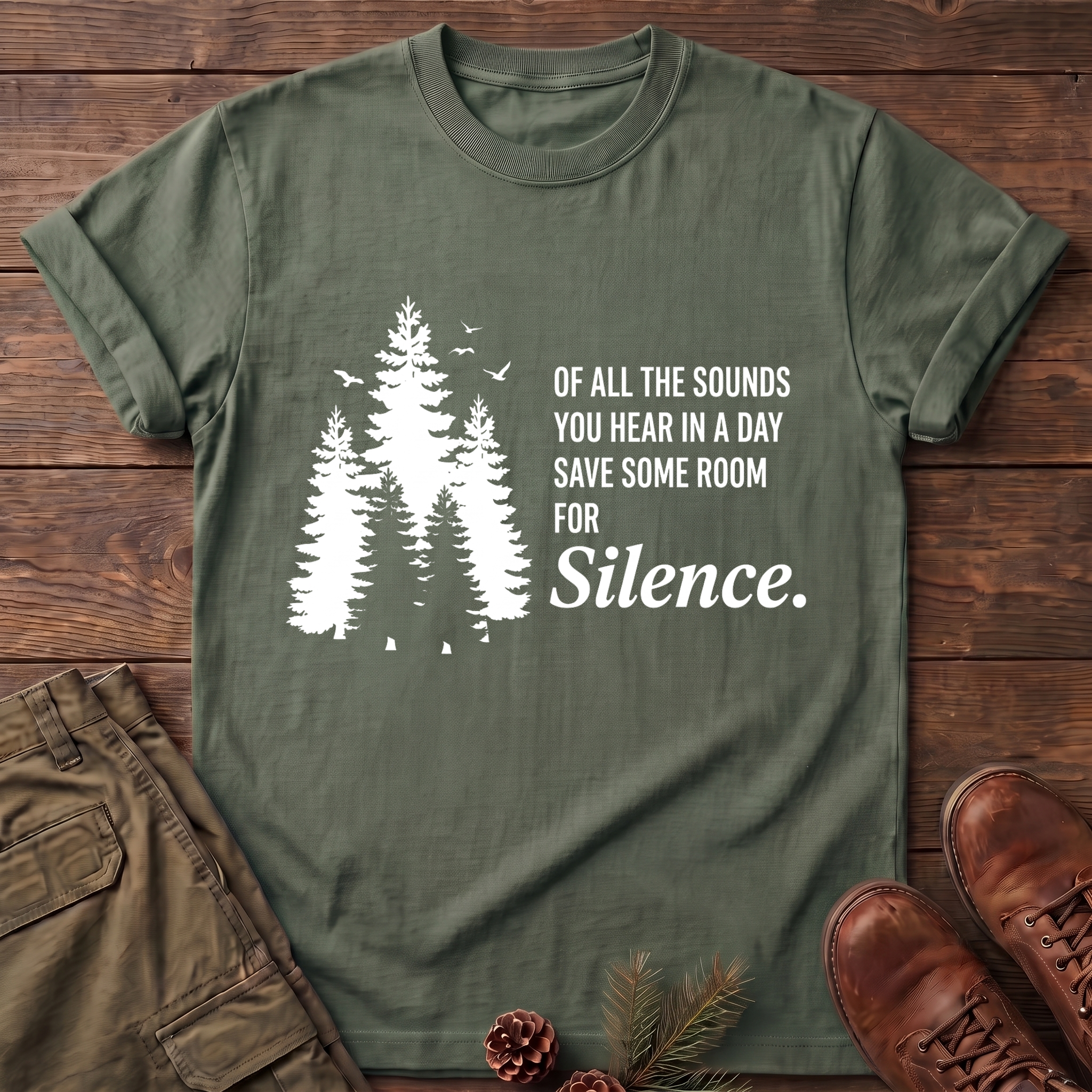 Save Some room for silence T-Shirt