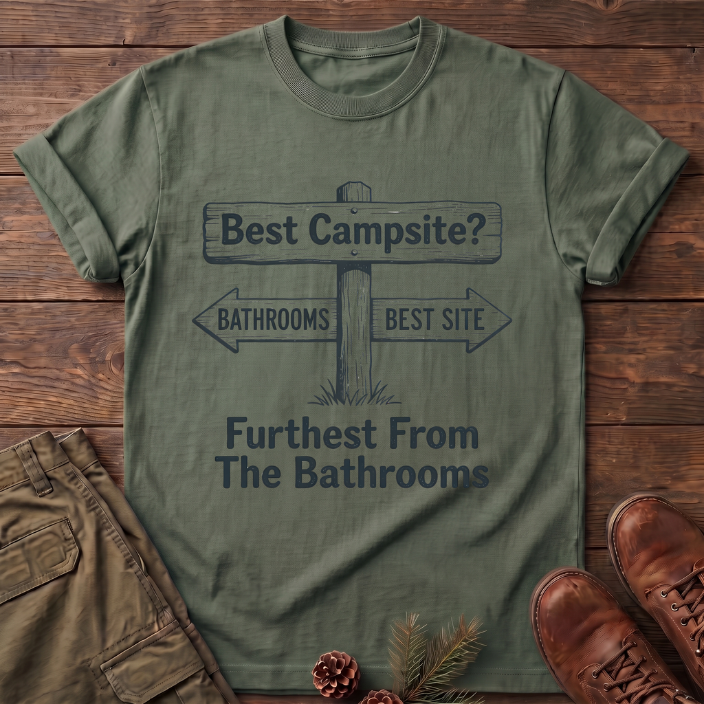 Best campsite T-Shirt