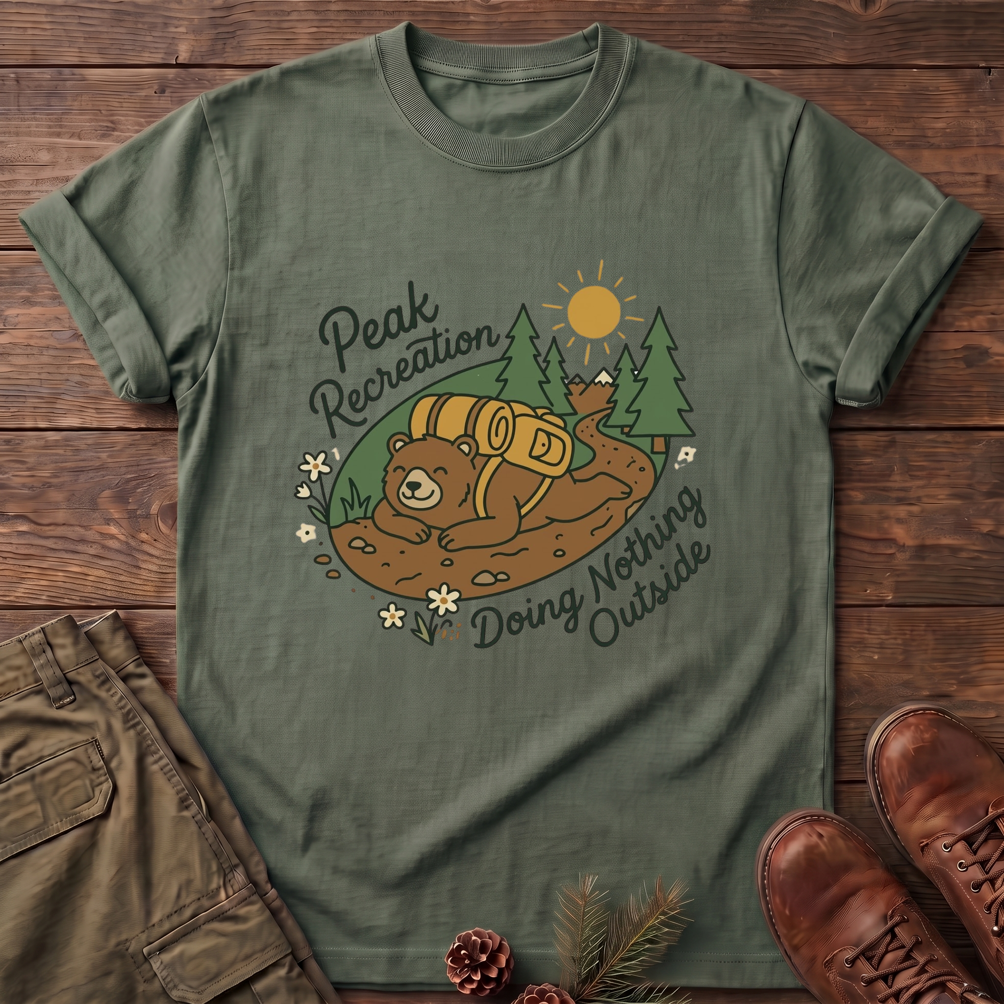 Peak recreation T-Shirt