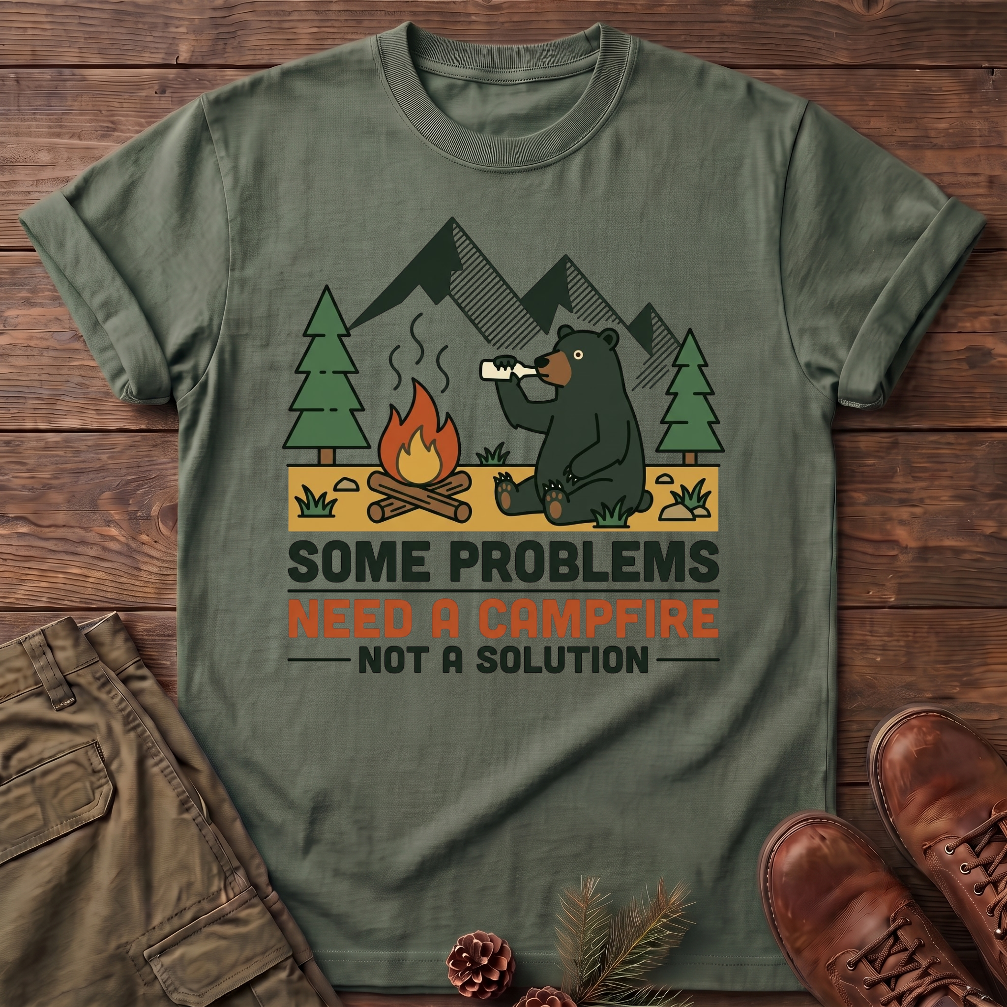 need a campfire T-Shirt