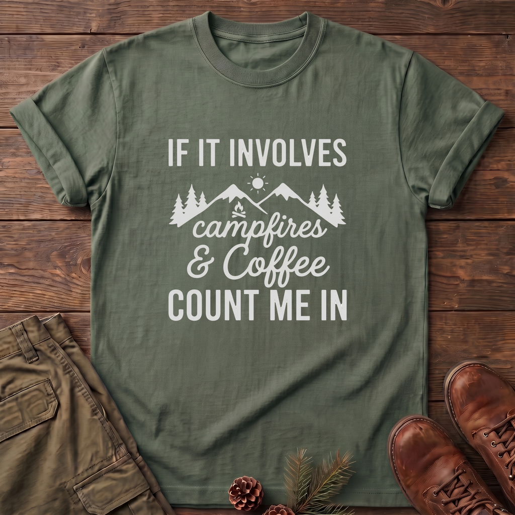 If it involves campfires and coffee T-Shirt
