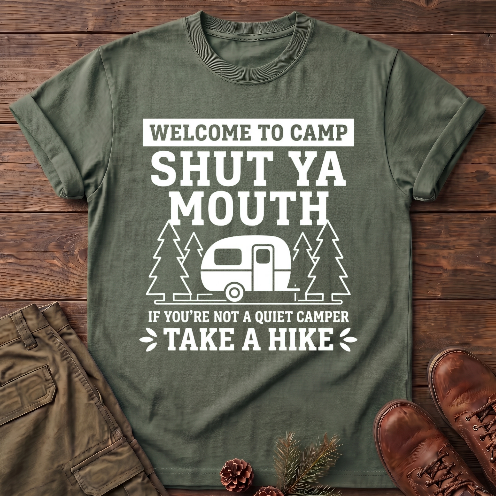 Welcome to camp T-shirt