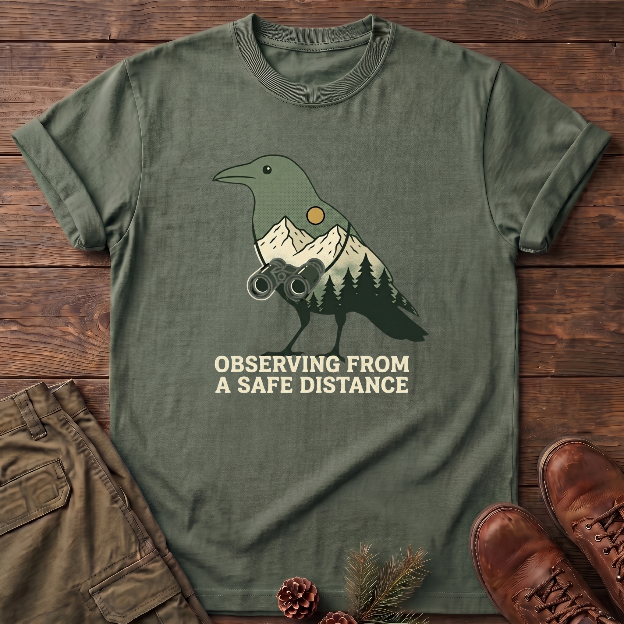 From a safe distance T-Shirt
