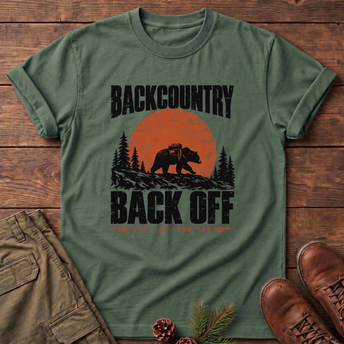 Back off T-shirt