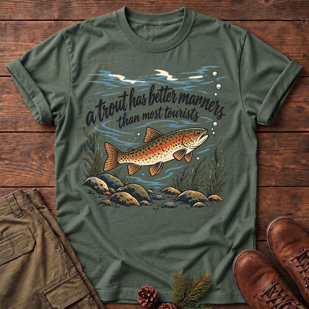 trout T-shirt
