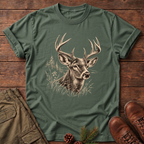 gazing deer T-shirt