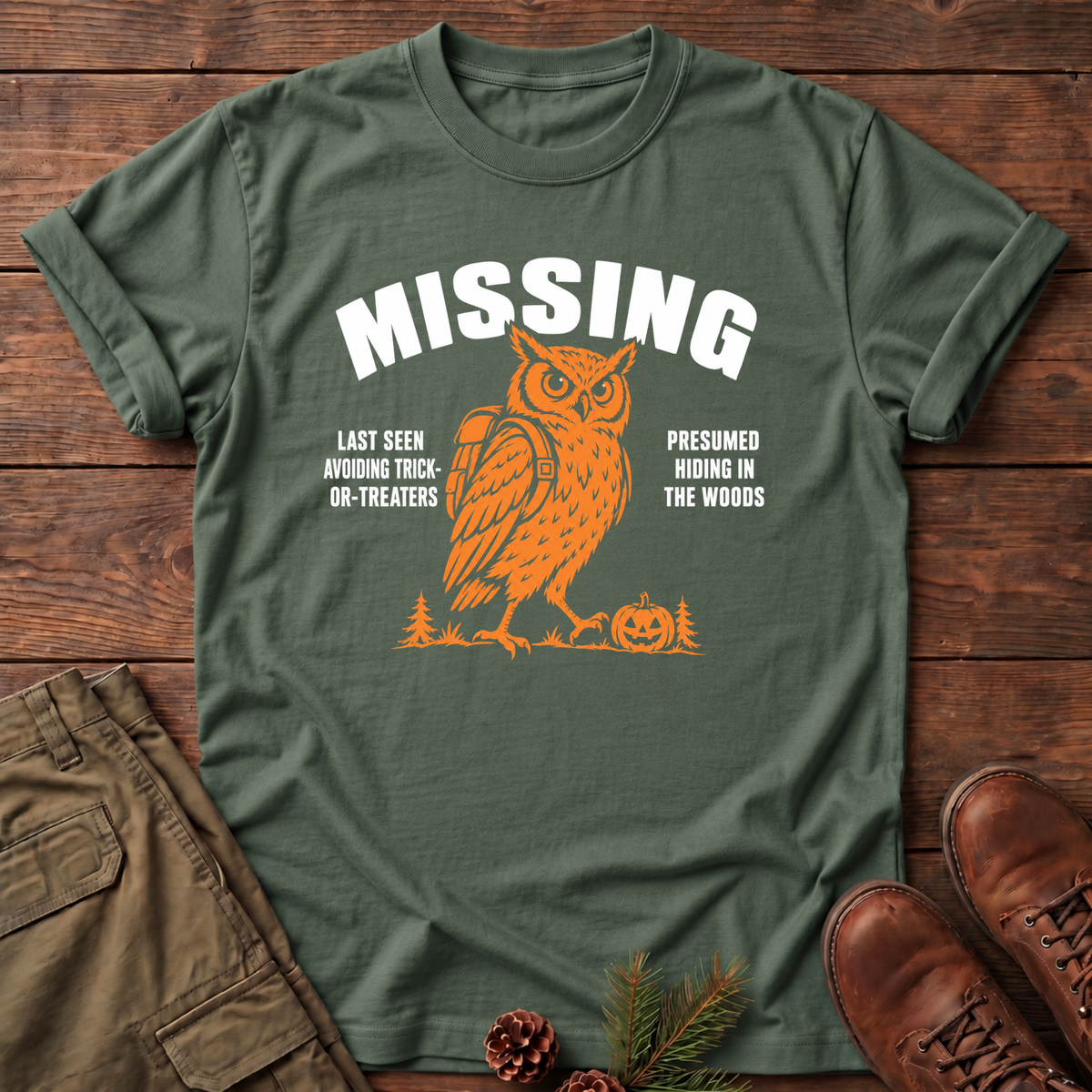 missing T-shirt