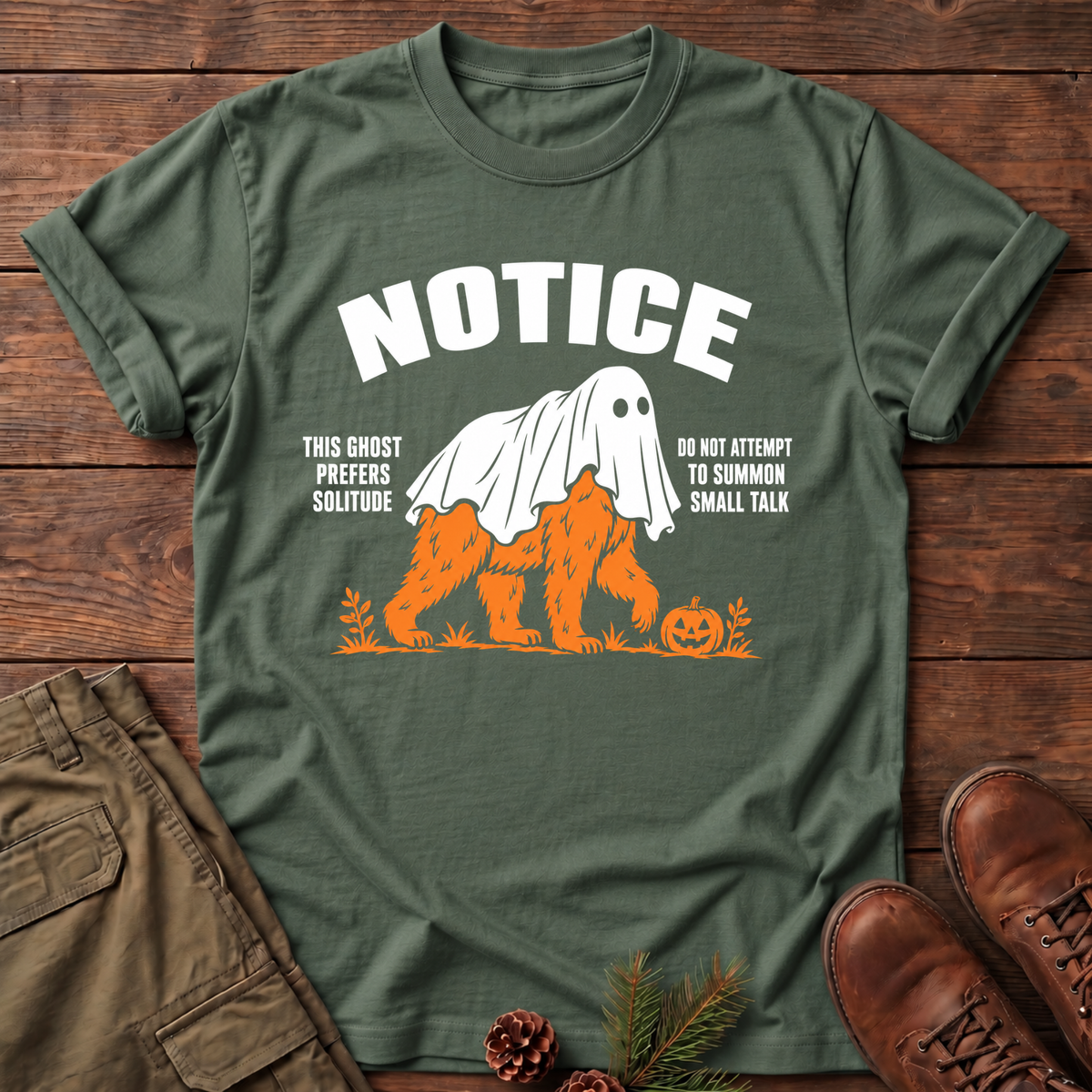 ghost bear T-shirt