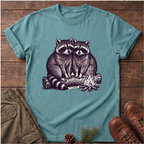 Cuddling Raccoons T-Shirt